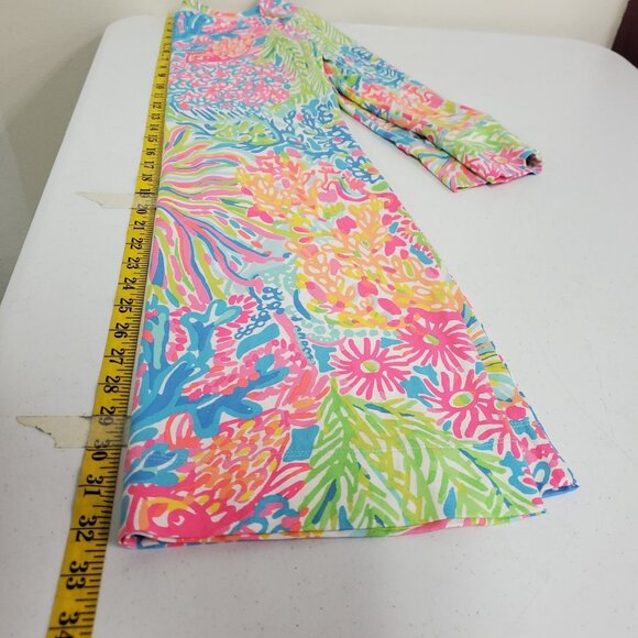 Lilly Pulitzer Womens 50 UPF Sophie Dress Size XS Multicolor Preppy Beach Spring - Picture 8 of 10